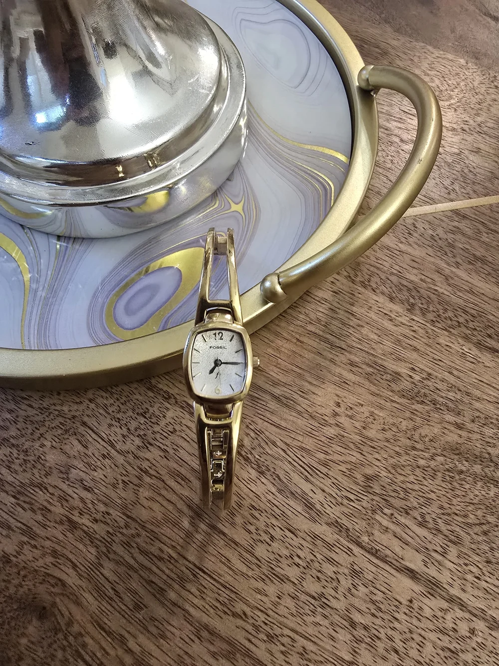 Fossil Women's Gold Tone Bracelet Watch - Gold